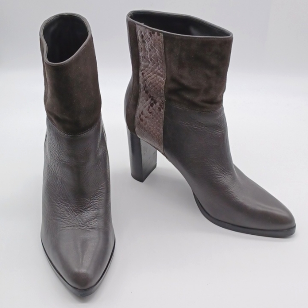 Diane Von Furstenberg Brown Ankle Boots